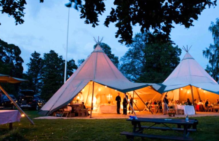 Pop up glamping til fester